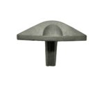 sideview of aluminum marker